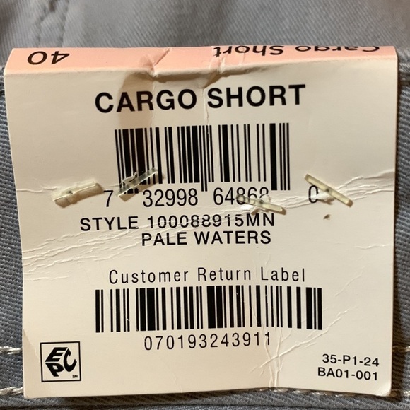 Sun & Stone Cargo Pants, New with Tags, men’s Size 40, all the pockets! - Picture 7 of 7